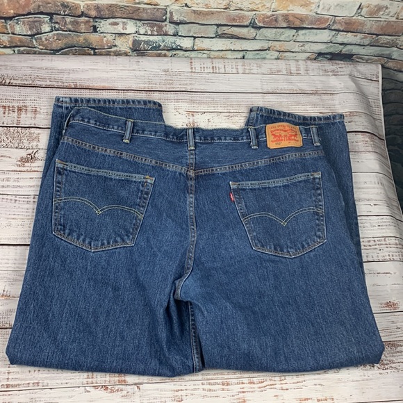 Levi's Other - Levi Strauss “550” Straight leg blue jeans
size 46
